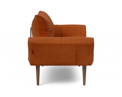 Innovation Living Zeal Styletto Daybed - 595 Corduroy Burnt Orange