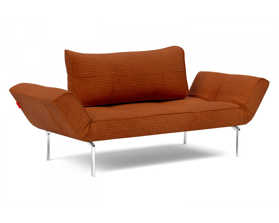 Innovation Living Zeal Straw Daybed - 595 Corduroy Burnt Orange