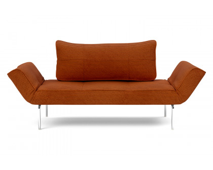 Innovation Living Zeal Straw Daybed - 595 Corduroy Burnt Orange