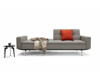 Innovation Living Dublexo Stainless Steel Sofa Bed with Arms - 506 Elegance Paprika