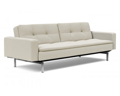 Innovation Living - Dublexo Stainless Steel Sofa Bed with Arms