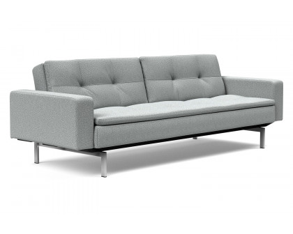 Innovation Living - Dublexo Stainless Steel Sofa Bed with Arms