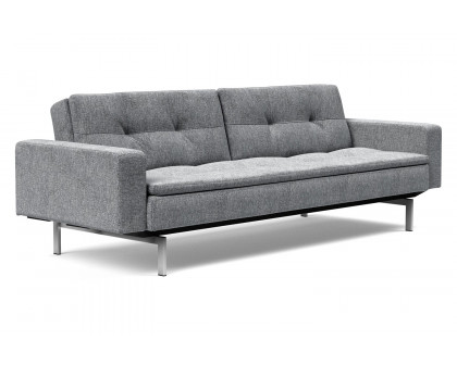 Innovation Living - Dublexo Stainless Steel Sofa Bed with Arms