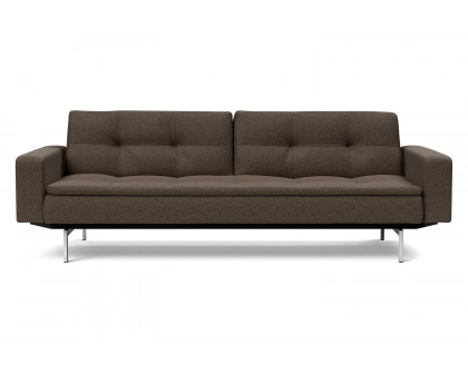 Innovation Living Dublexo Stainless Steel Sofa Bed with Arms - 578 Kenya Taupe