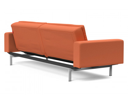 Innovation Living Dublexo Stainless Steel Sofa Bed with Arms - 581 Argus Rust