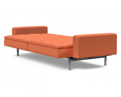 Innovation Living Dublexo Stainless Steel Sofa Bed with Arms - 581 Argus Rust