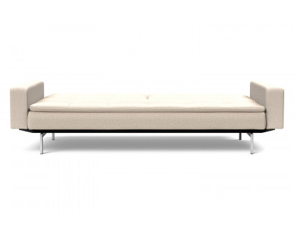 Innovation Living Dublexo Stainless Steel Sofa Bed with Arms - 584 Argus Natural