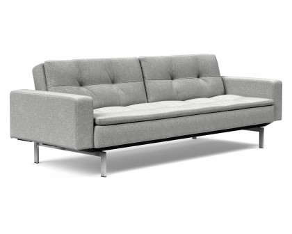 Innovation Living - Dublexo Stainless Steel Sofa Bed with Arms