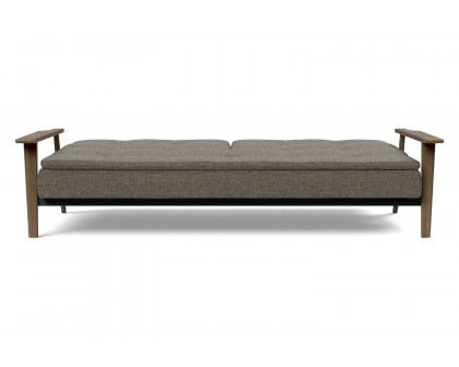 Innovation Living Dublexo Frej Sofa Bed Smoked Oak - 216 Flashtex Dark Gray