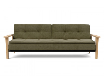 Innovation Living Dublexo Frej Sofa Bed Oak - 316 Cordufine Pine Green