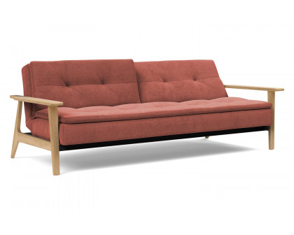 Innovation Living Dublexo Frej Sofa Bed Oak - 317 Cordufine Rust