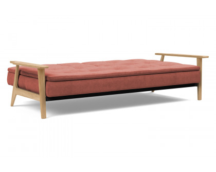 Innovation Living Dublexo Frej Sofa Bed Oak - 317 Cordufine Rust