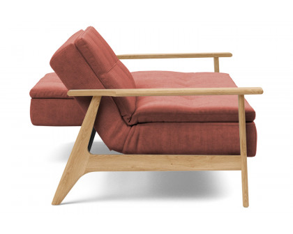 Innovation Living Dublexo Frej Sofa Bed Oak - 317 Cordufine Rust