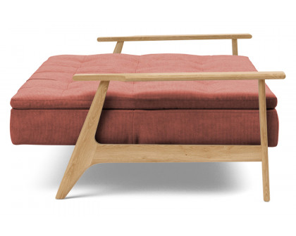 Innovation Living Dublexo Frej Sofa Bed Oak - 317 Cordufine Rust