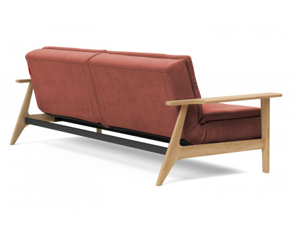 Innovation Living Dublexo Frej Sofa Bed Oak - 317 Cordufine Rust