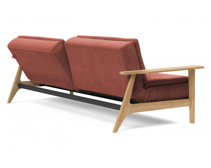 Innovation Living Dublexo Frej Sofa Bed Oak - 317 Cordufine Rust