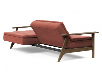 Innovation Living Dublexo Frej Sofa Bed Smoked Oak - 317 Cordufine Rust