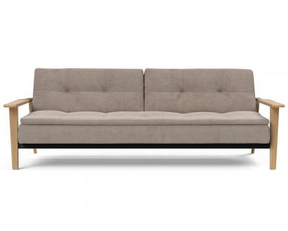 Innovation Living Dublexo Frej Sofa Bed Oak - 318 Cordufine Beige