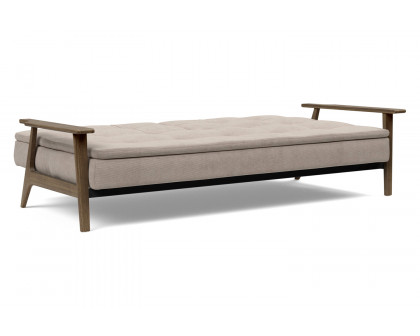 Innovation Living Dublexo Frej Sofa Bed Smoked Oak - 318 Cordufine Beige