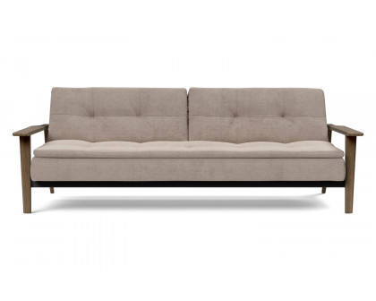 Innovation Living Dublexo Frej Sofa Bed Smoked Oak - 318 Cordufine Beige