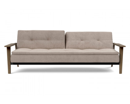 Innovation Living Dublexo Frej Sofa Bed Smoked Oak - 318 Cordufine Beige