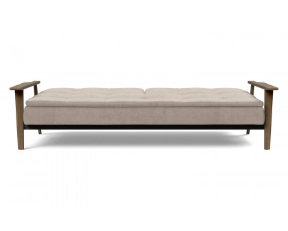 Innovation Living Dublexo Frej Sofa Bed Smoked Oak - 318 Cordufine Beige