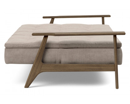 Innovation Living Dublexo Frej Sofa Bed Smoked Oak - 318 Cordufine Beige