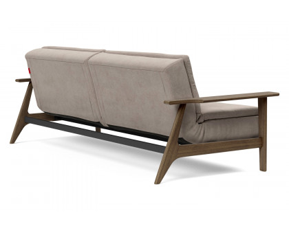 Innovation Living Dublexo Frej Sofa Bed Smoked Oak - 318 Cordufine Beige