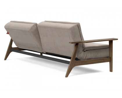 Innovation Living Dublexo Frej Sofa Bed Smoked Oak - 318 Cordufine Beige