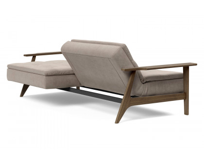 Innovation Living Dublexo Frej Sofa Bed Smoked Oak - 318 Cordufine Beige