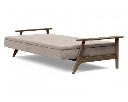 Innovation Living Dublexo Frej Sofa Bed Smoked Oak - 318 Cordufine Beige