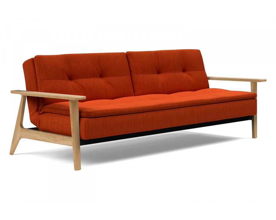 Innovation Living Dublexo Frej Sofa Bed Oak - 506 Elegance Paprika