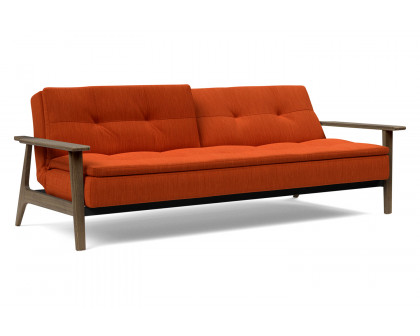 Innovation Living Dublexo Frej Sofa Bed Smoked Oak - 506 Elegance Paprika