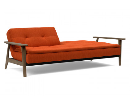 Innovation Living Dublexo Frej Sofa Bed Smoked Oak - 506 Elegance Paprika