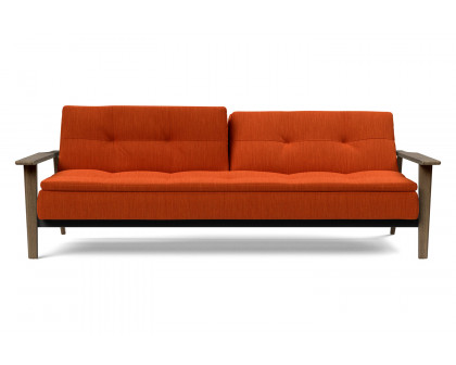 Innovation Living Dublexo Frej Sofa Bed Smoked Oak - 506 Elegance Paprika