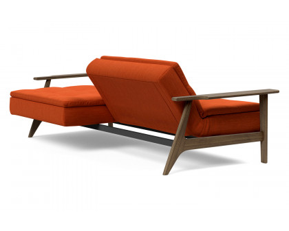 Innovation Living Dublexo Frej Sofa Bed Smoked Oak - 506 Elegance Paprika