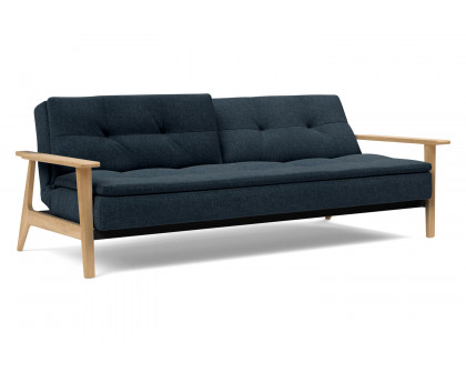 Innovation Living Dublexo Frej Sofa Bed Oak - 515 Nist Blue