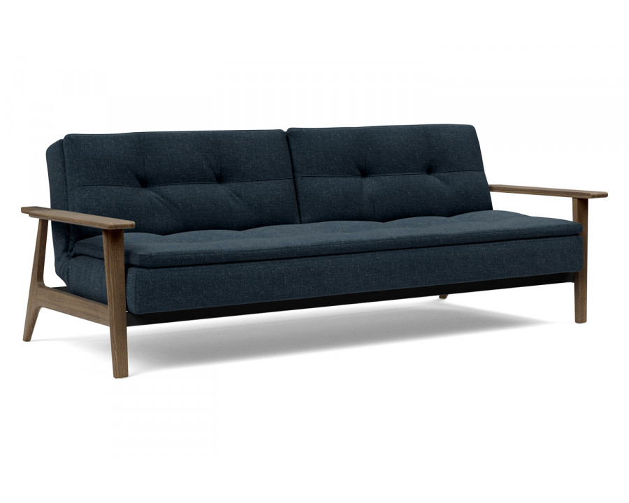 Innovation Living Dublexo Frej Sofa Bed Smoked Oak - 515 Nist Blue