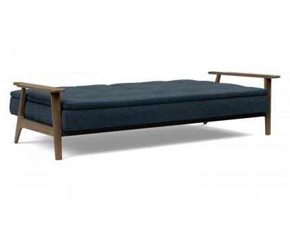 Innovation Living Dublexo Frej Sofa Bed Smoked Oak - 515 Nist Blue