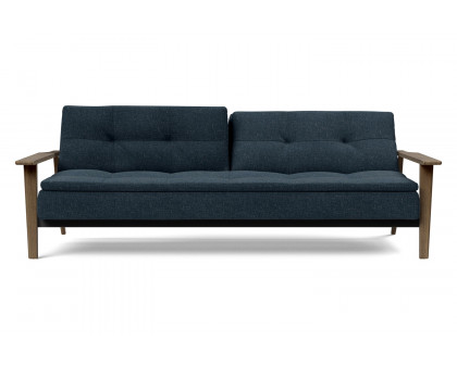 Innovation Living Dublexo Frej Sofa Bed Smoked Oak - 515 Nist Blue