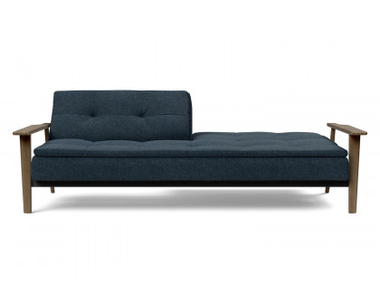 Innovation Living Dublexo Frej Sofa Bed Smoked Oak - 515 Nist Blue