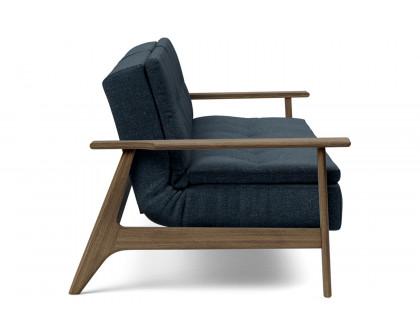 Innovation Living Dublexo Frej Sofa Bed Smoked Oak - 515 Nist Blue