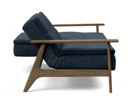 Innovation Living Dublexo Frej Sofa Bed Smoked Oak - 515 Nist Blue