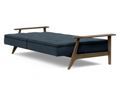 Innovation Living Dublexo Frej Sofa Bed Smoked Oak - 515 Nist Blue