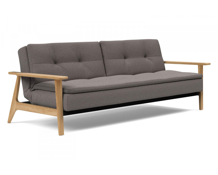 Innovation Living Dublexo Frej Sofa Bed Oak - 521 Mixed Dance Gray