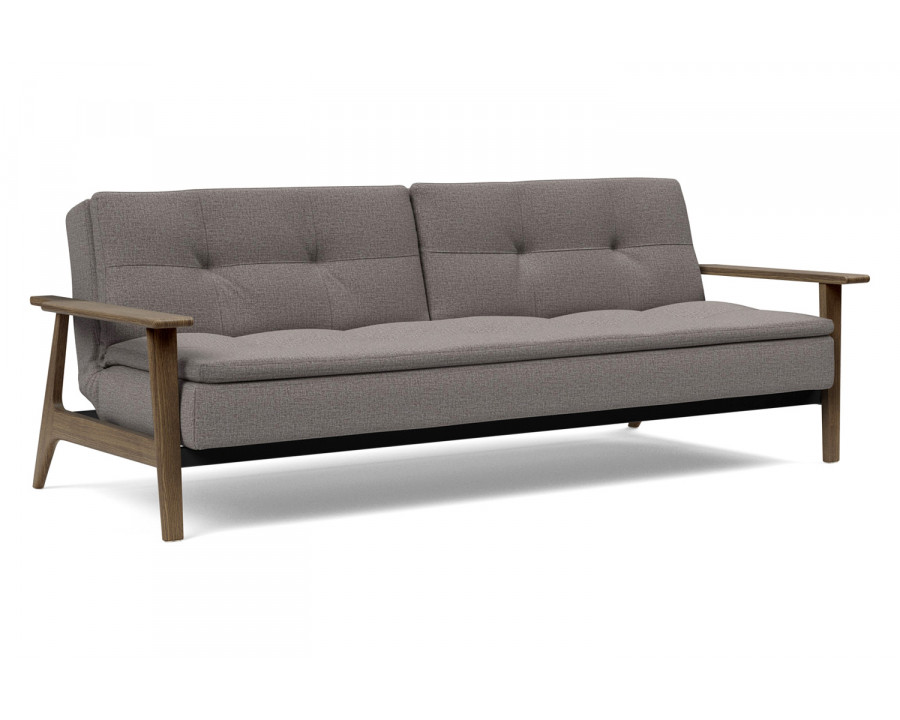 Innovation Living Dublexo Frej Sofa Bed Smoked Oak - 521 Mixed Dance Gray