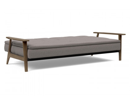 Innovation Living Dublexo Frej Sofa Bed Smoked Oak - 521 Mixed Dance Gray