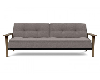 Innovation Living Dublexo Frej Sofa Bed Smoked Oak - 521 Mixed Dance Gray