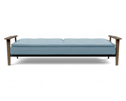 Innovation Living Dublexo Frej Sofa Bed Smoked Oak - 525 Mixed Dance Light Blue