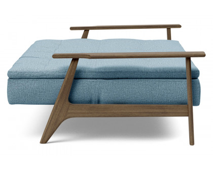 Innovation Living Dublexo Frej Sofa Bed Smoked Oak - 525 Mixed Dance Light Blue